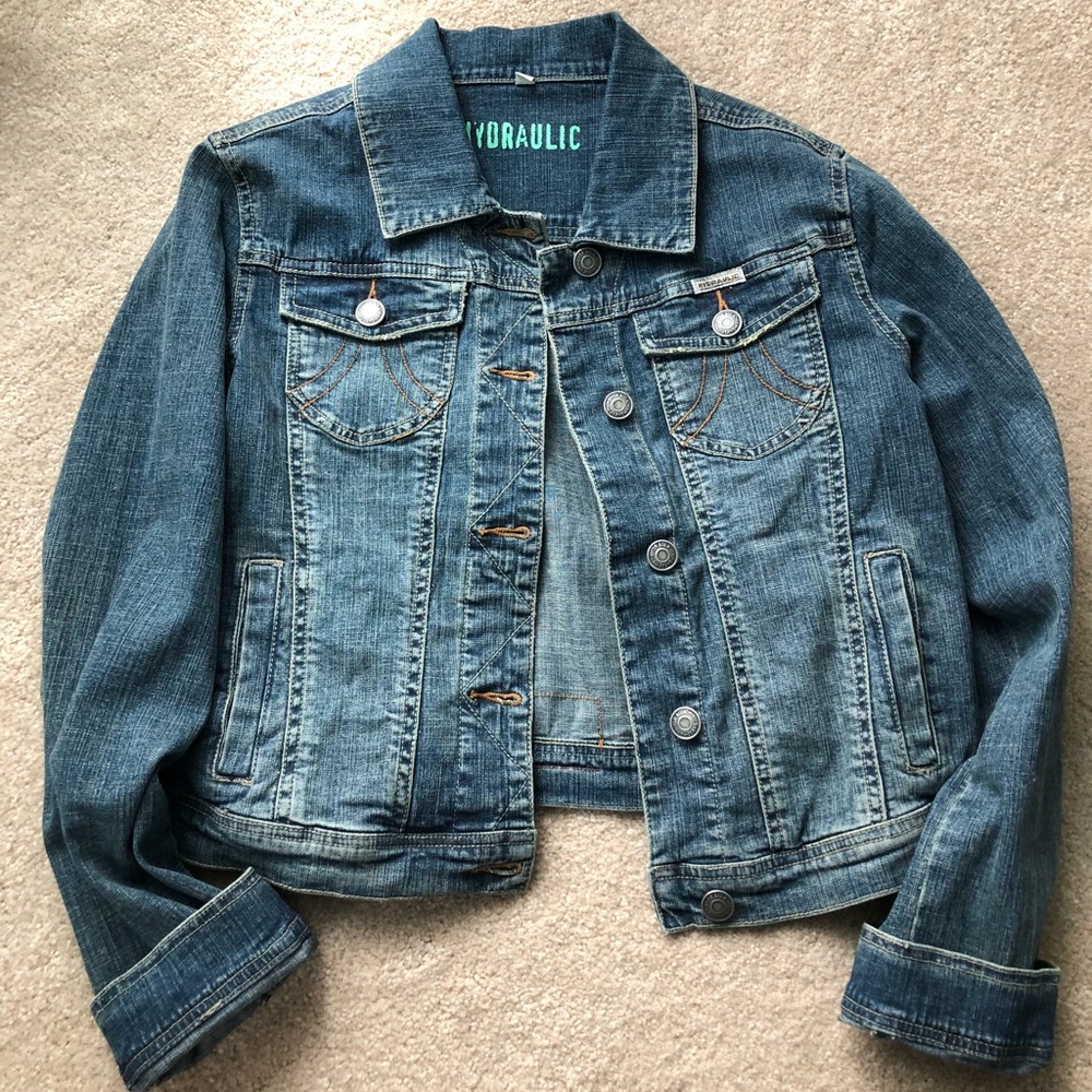 Hydraulic Jean Jacket XL